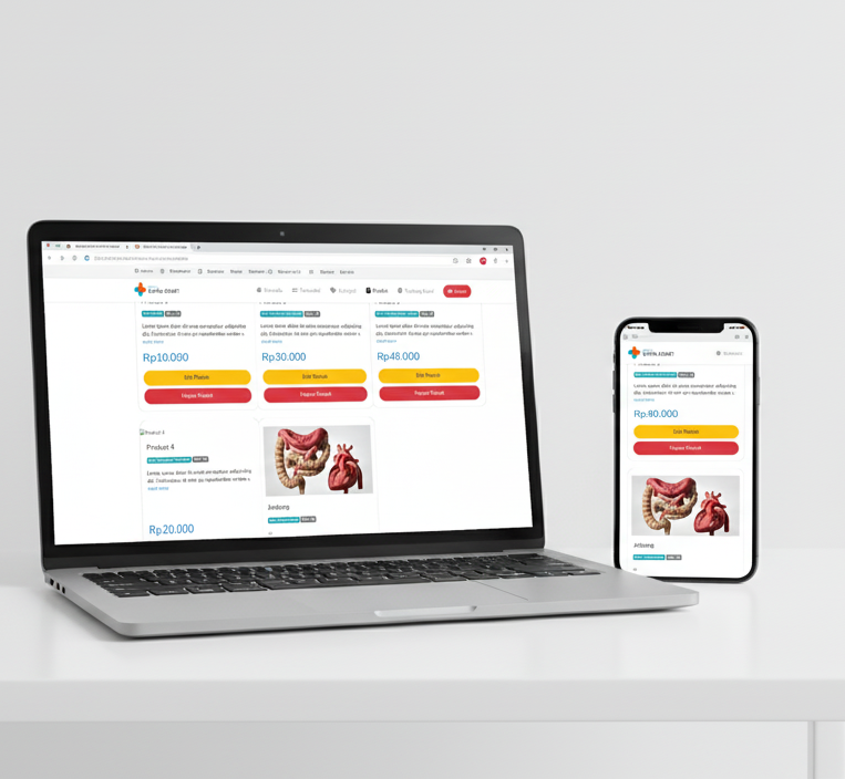 Pharmacy Website Screenshot